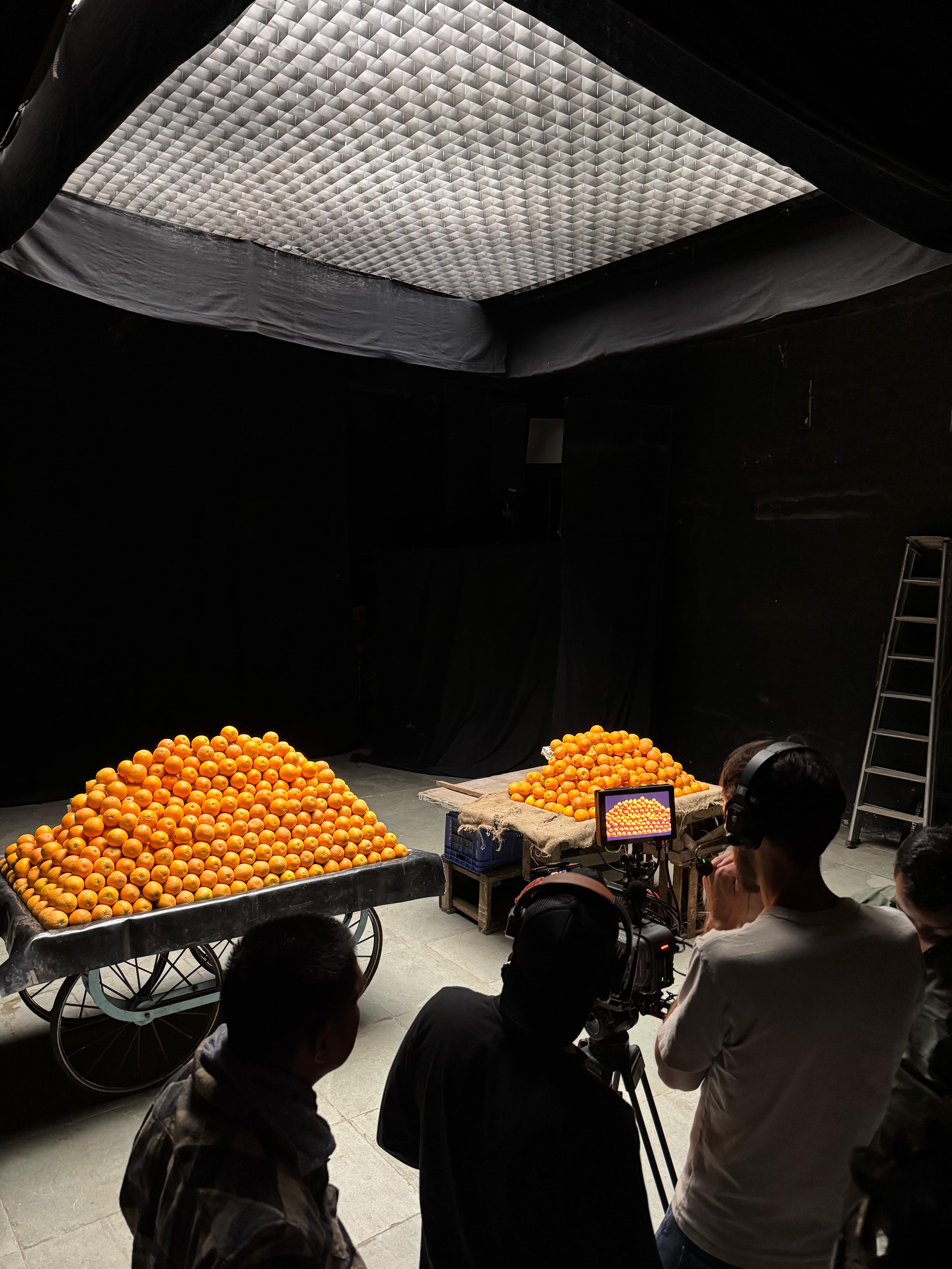 Behind the scenes